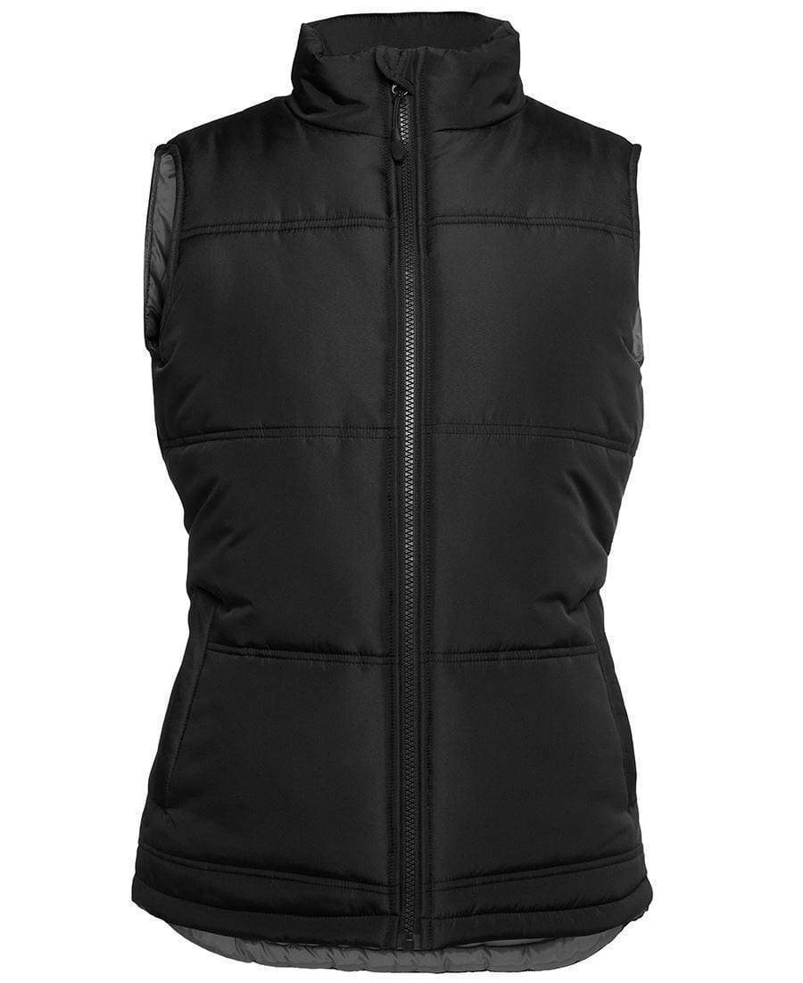 Jb's Wear Active Wear Black/Grey / 8 JB'S Women’s Adventure Puffer Vest 3ADV1
